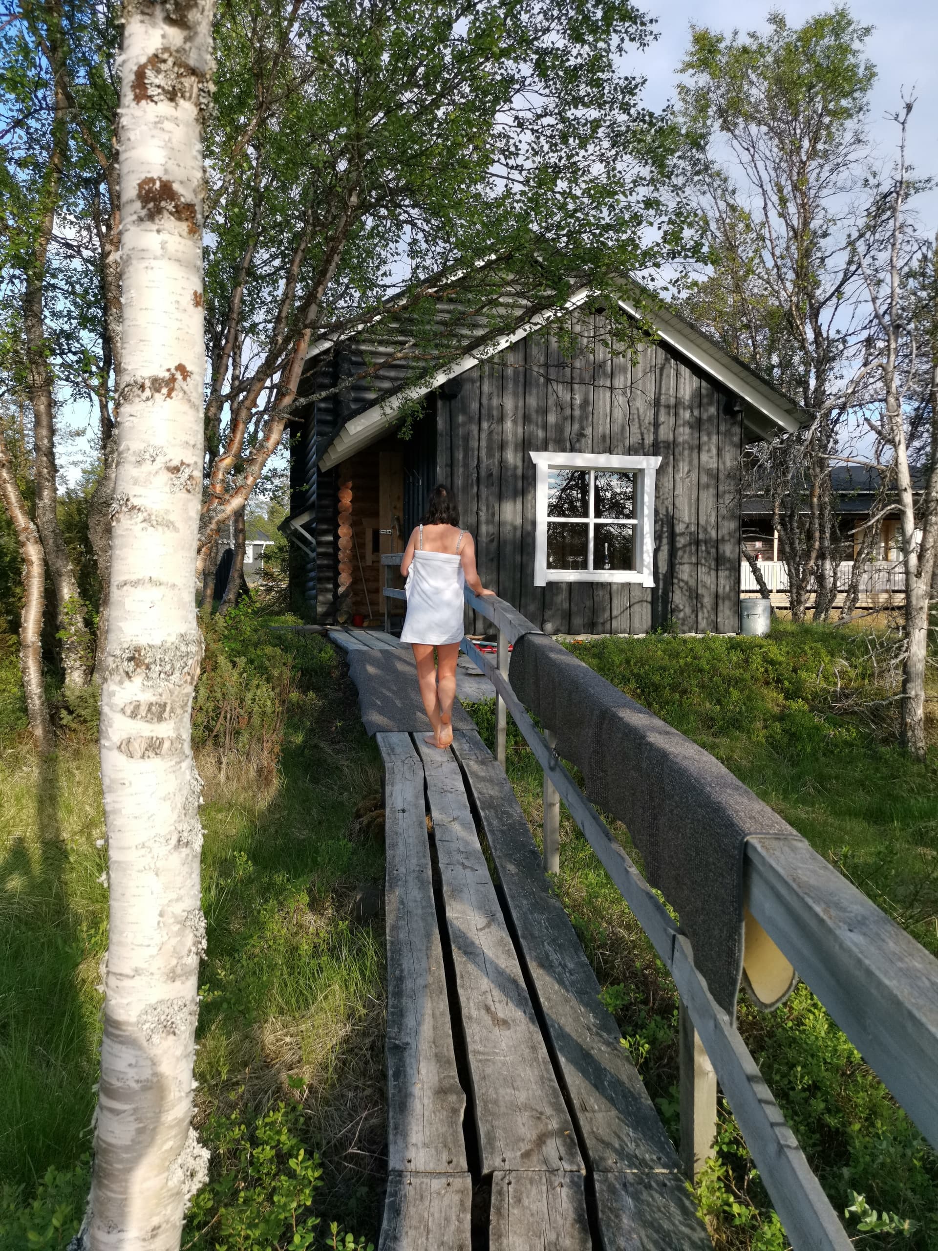 River Sauna experience - Summer & Autumn