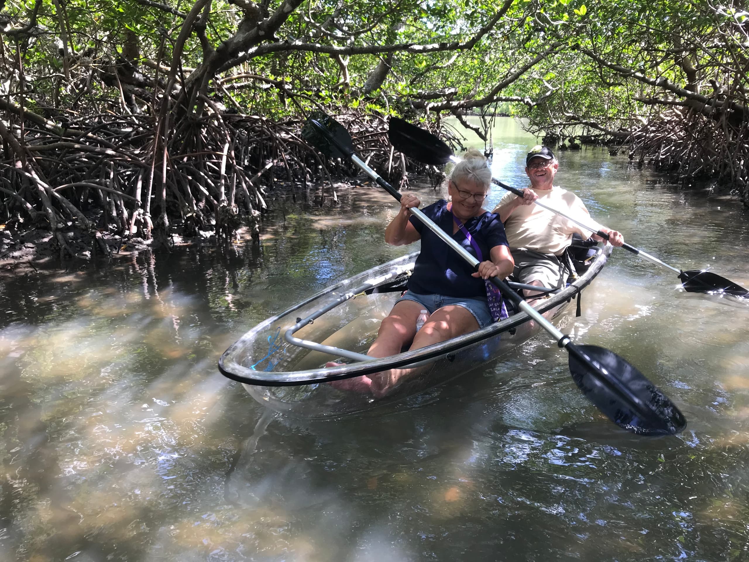 Guided Eco Tour - Tandem CLEAR Kayak