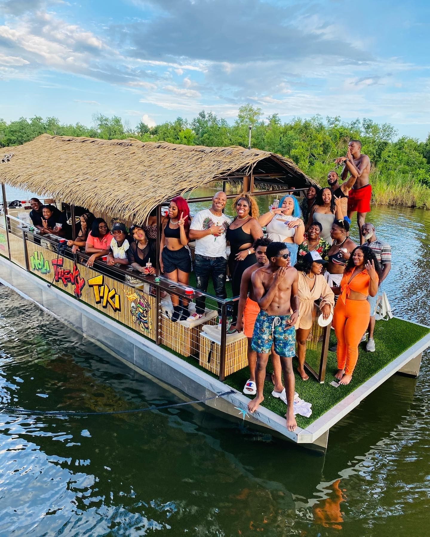 The Freaky Tiki  - Up to 25 guests! Boat Party on the Bayou
