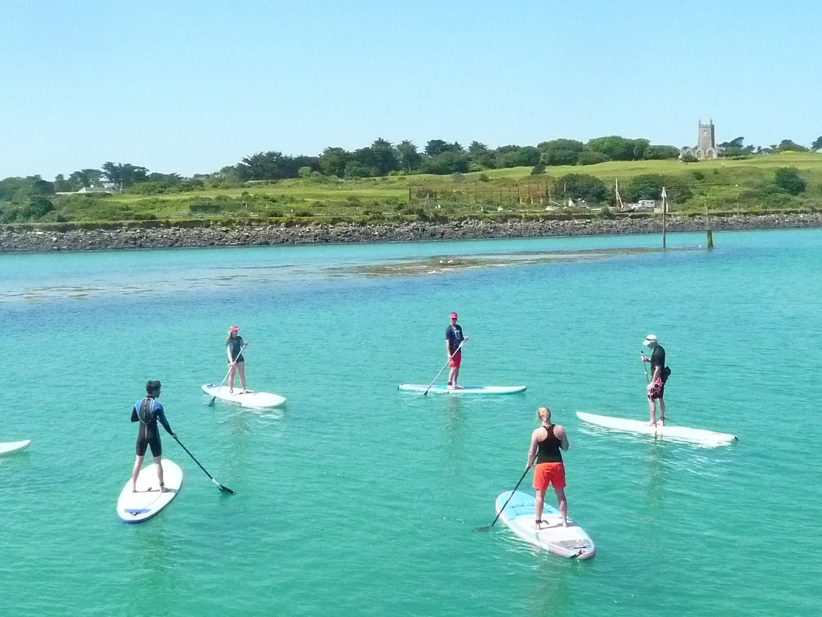 Group Stand Up Paddleboarding Lesson