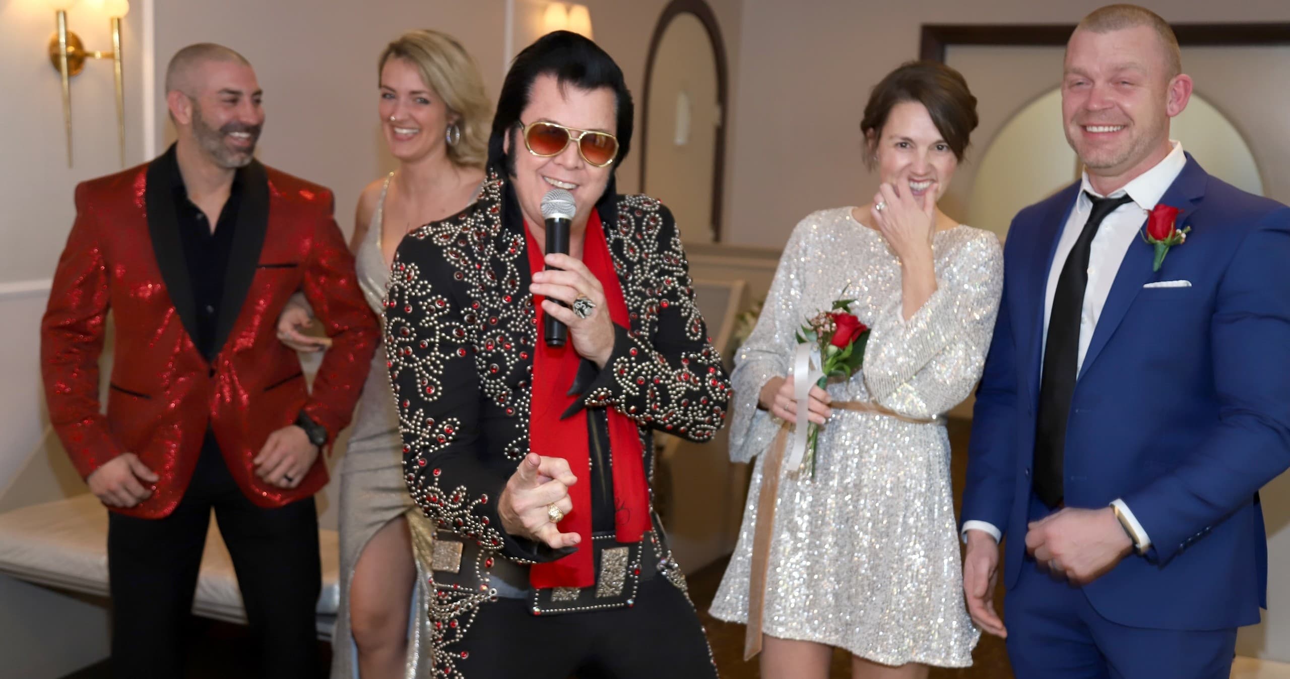 Elvis Themed Group Ceremonies