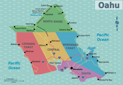 「One-Way Transfer」Point A ⮕ Point B within Honolulu