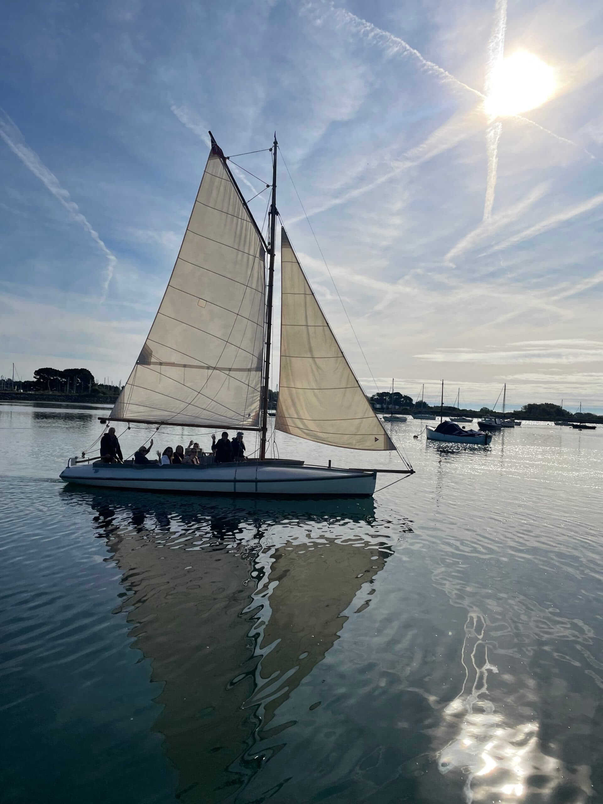 Itchenor Harbour Trip - New for 2025 - A memorable trip aboard the Victorian gaff rigged oysterboat Terror"!"