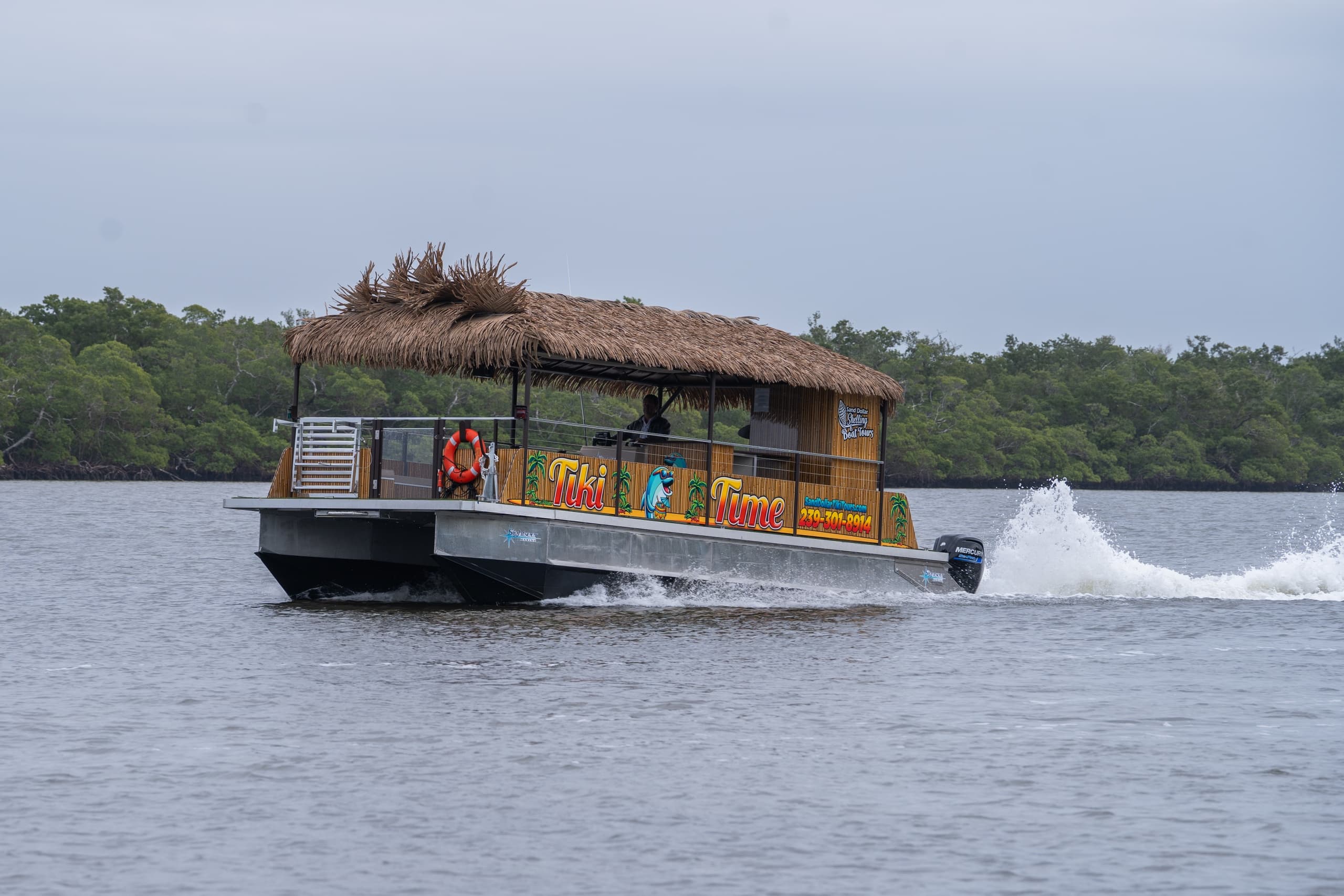 Tiki Boat Daytime Port Royal Tour (Private 2 Hour)