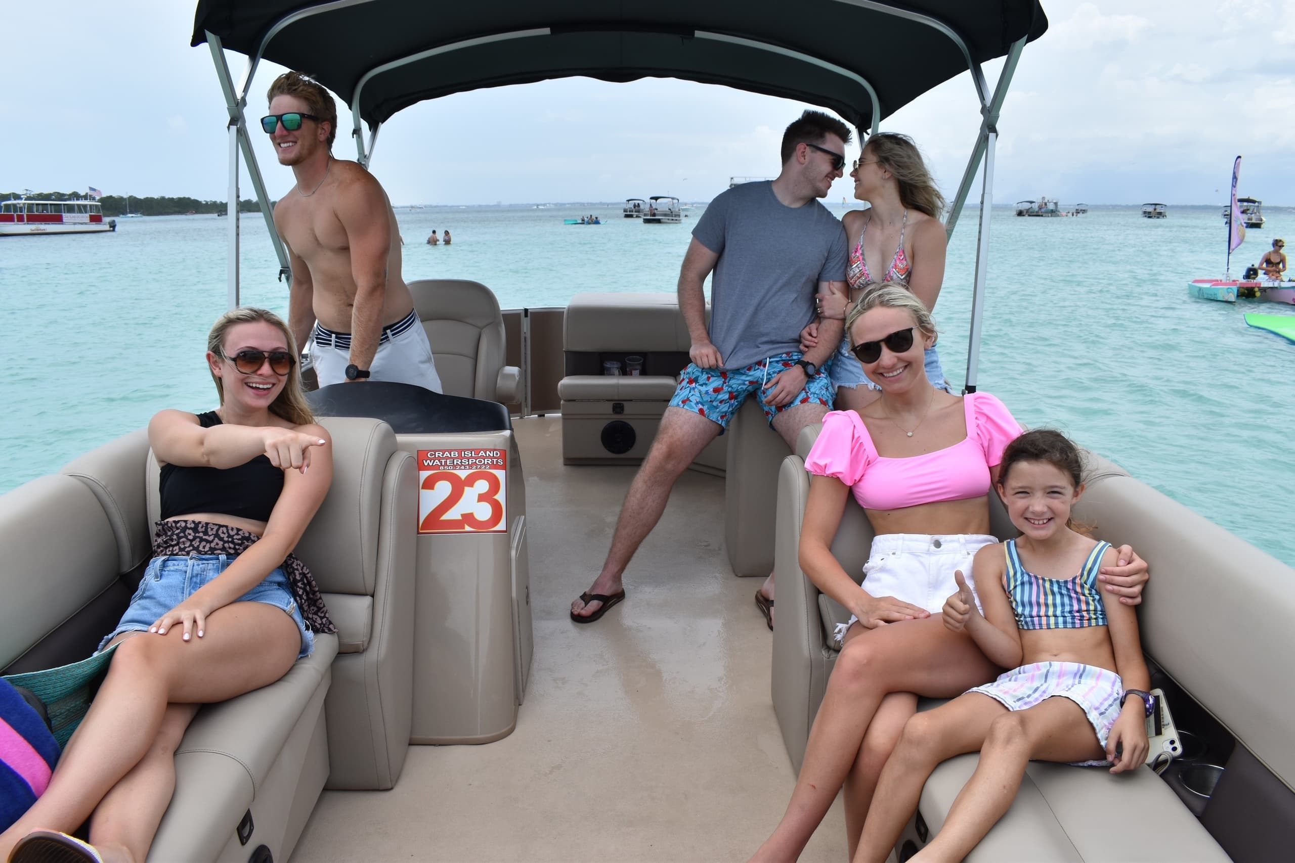 10 Person Pontoon Boat Rental
