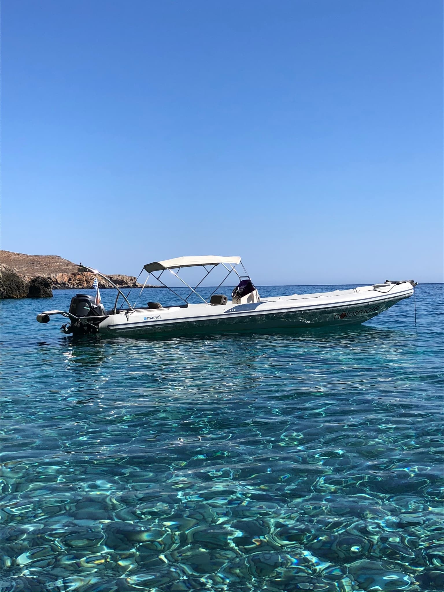 Boat Trip 300hp from Chania Balos Gramvousa