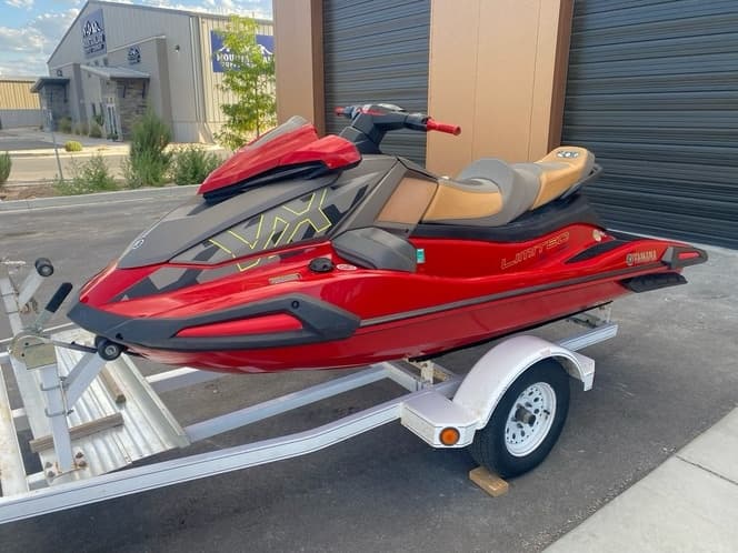 Yamaha Wave Runner Red