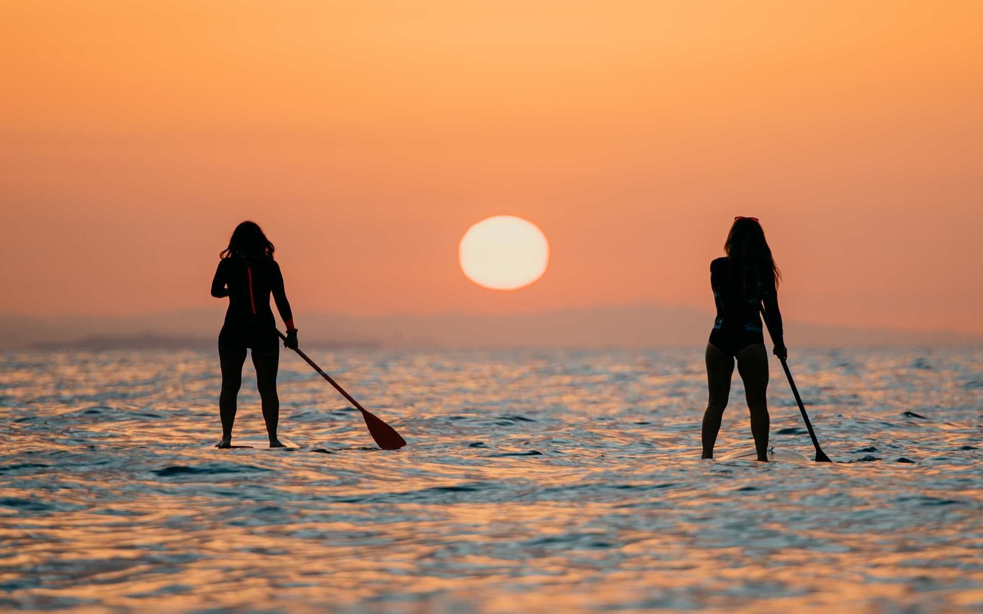Marillum: Paddle Surf a la luz de la luna