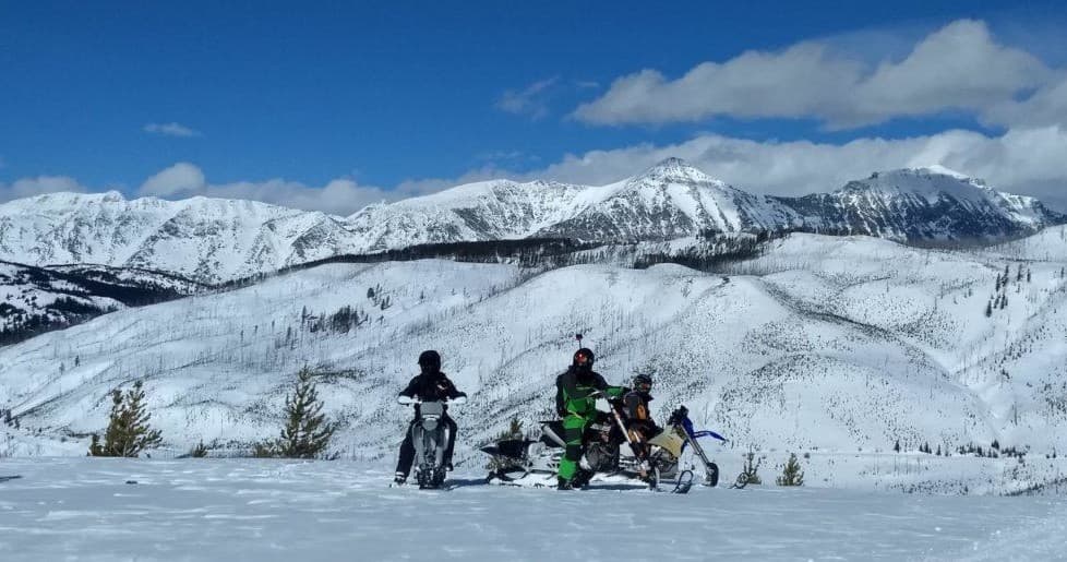 Four Day All-Inclusive Snowbike Guided Tour
