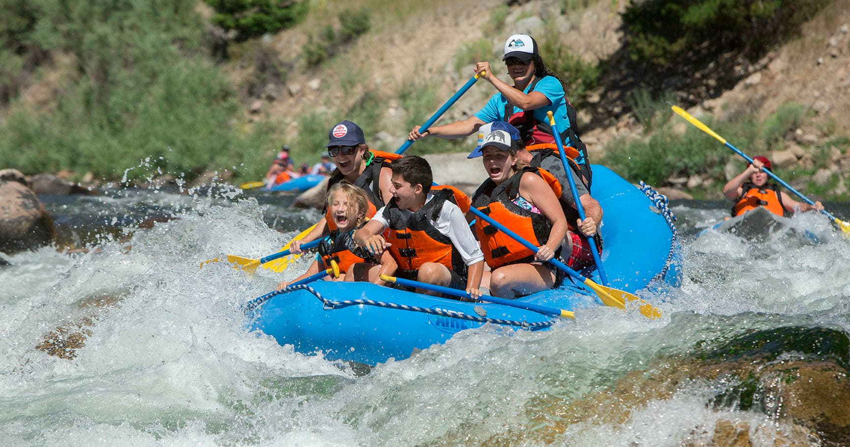 High Adventure Rafting Trip for Groups of 6 or more!