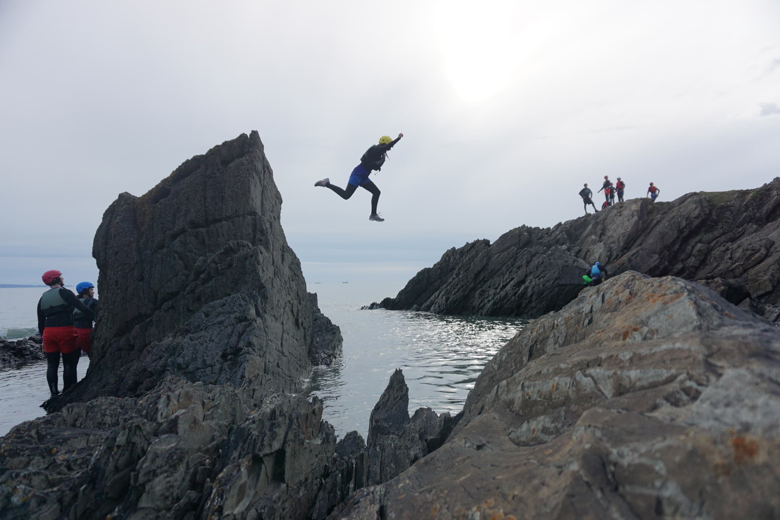 Croyde Coasteering Adventure | Baggy Point | Fun For All | Less Challenging