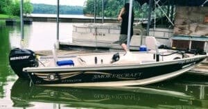 16' Black Jon Boat