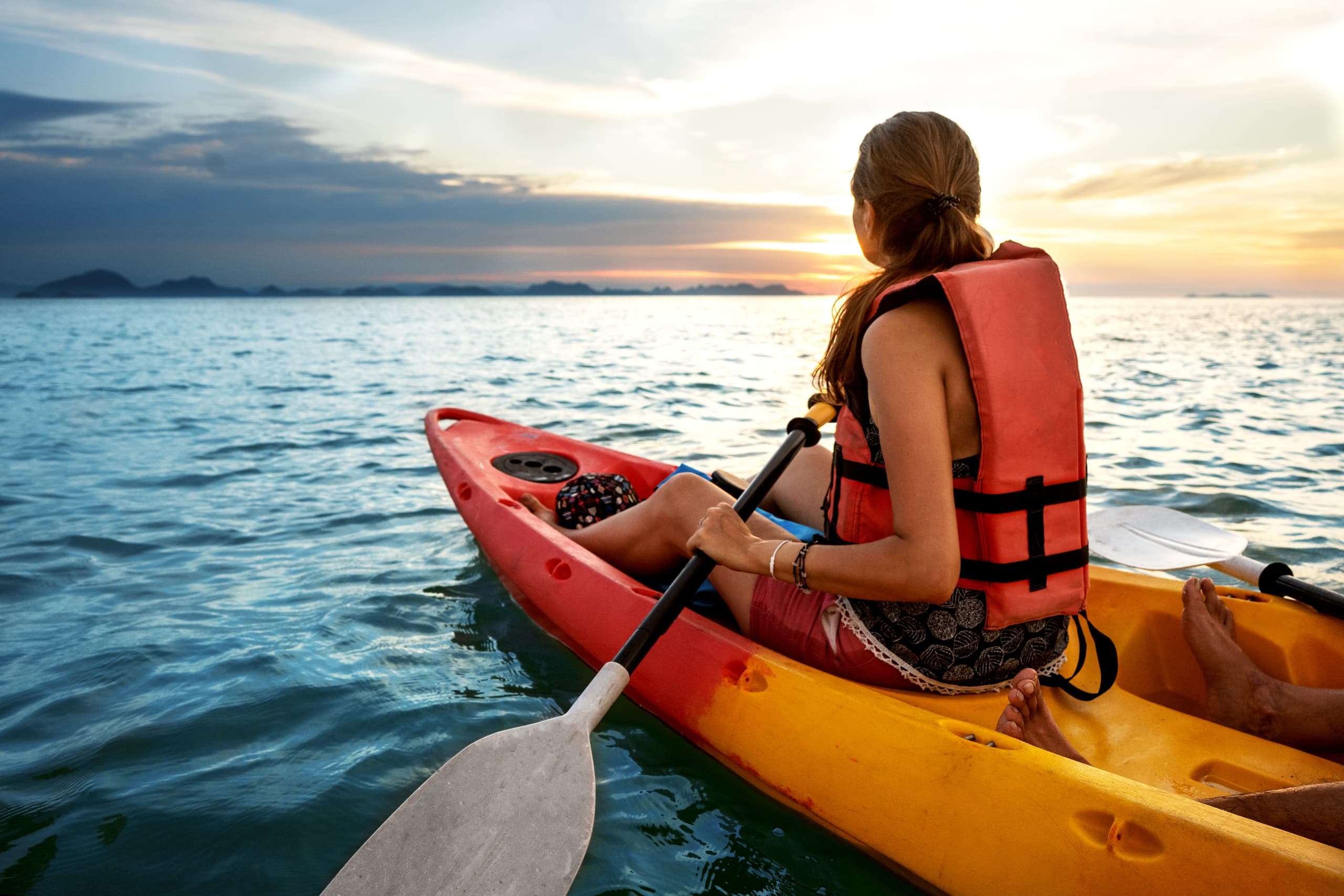 Kayak to a Secret Island