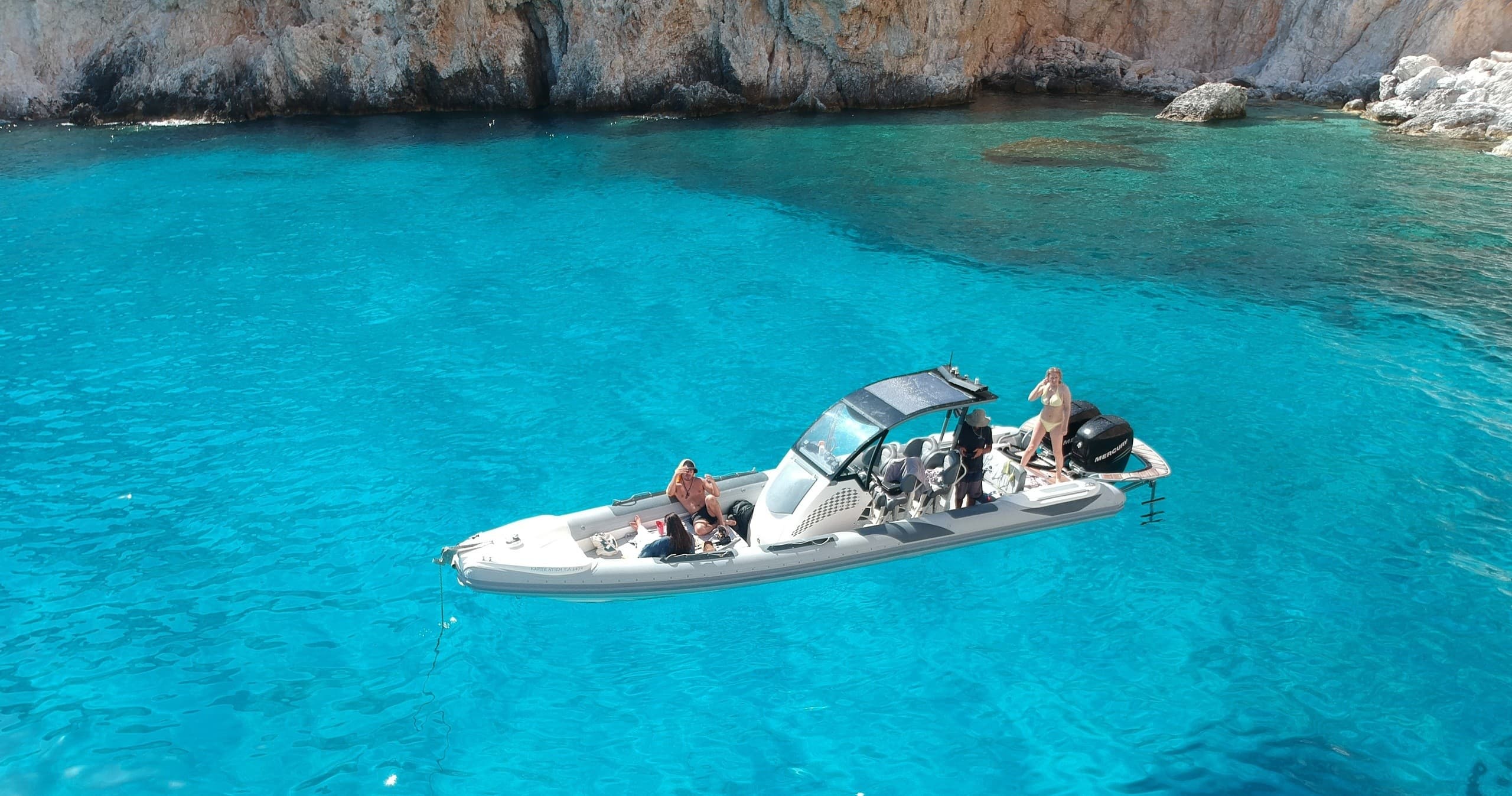 Semi-private half-day Rib cruise to Kleftiko