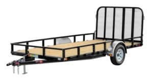 77″ x 12′ Utility Trailer Rentals