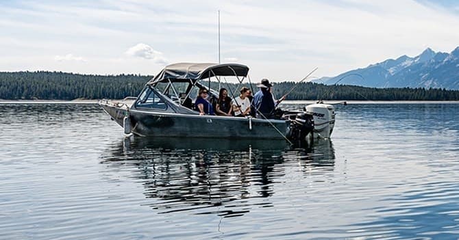 Two Hour Guided Fishing on Jackson Lake