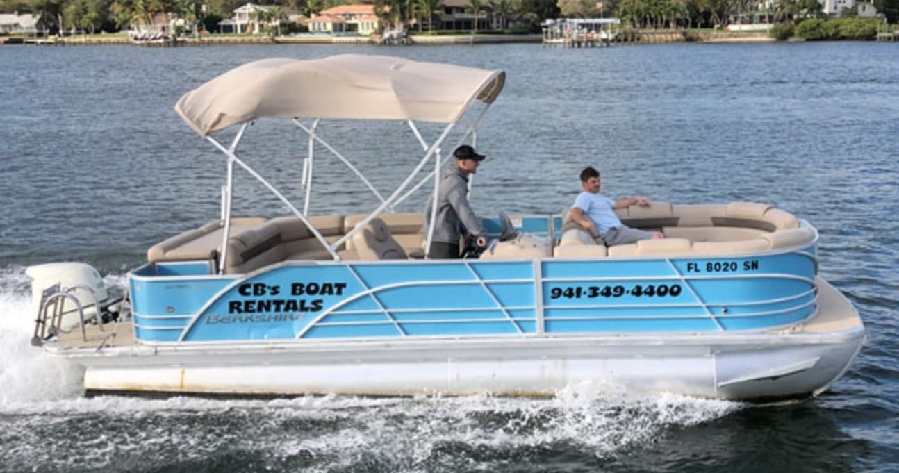 24′ Berkshire Pontoon Boat   - Full Day Rental