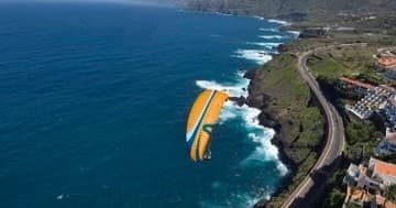 Tandem Paragliding Free Flight
