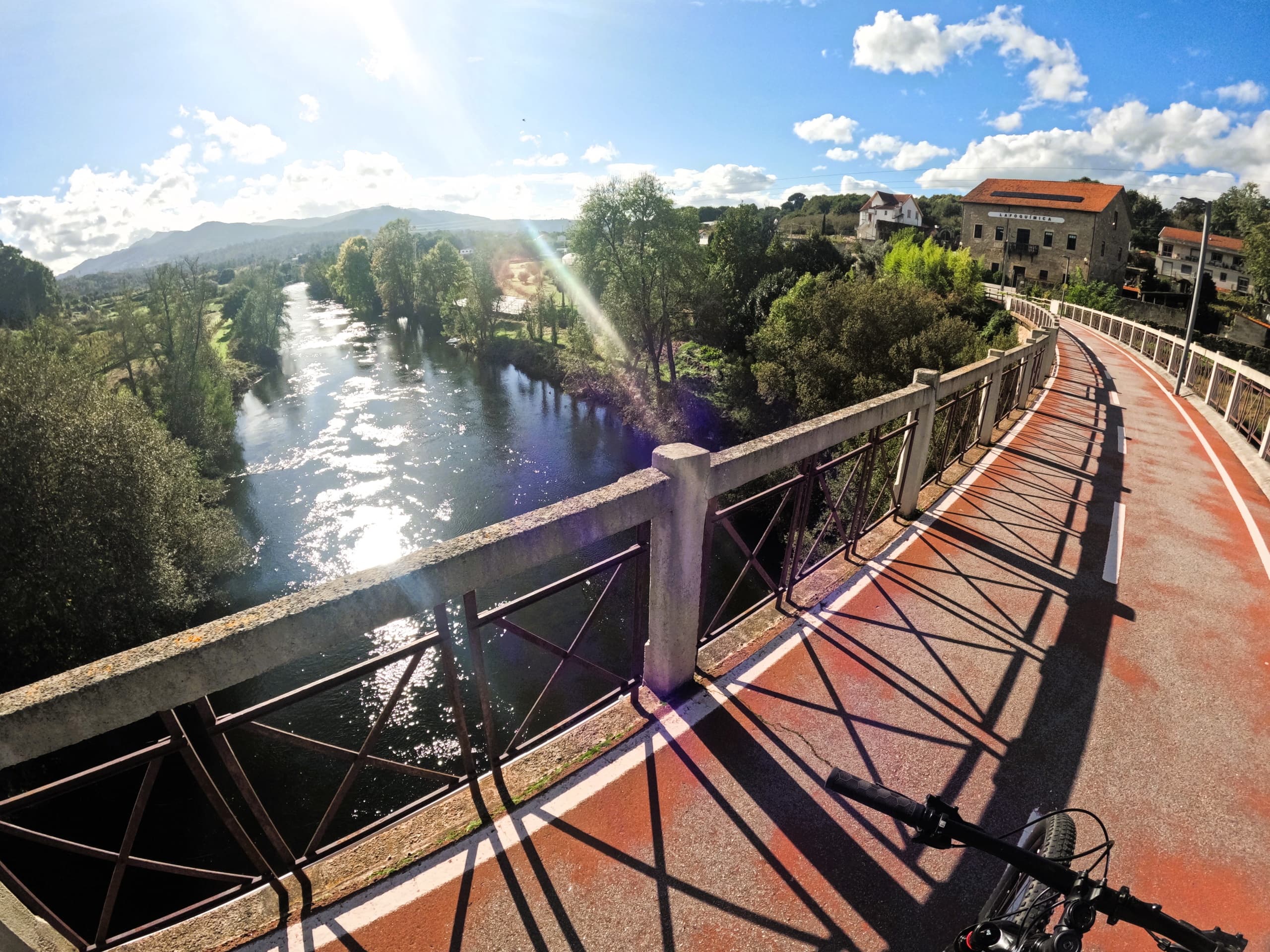 Cycling Ecopista of Vouga, full-day from Coimbra