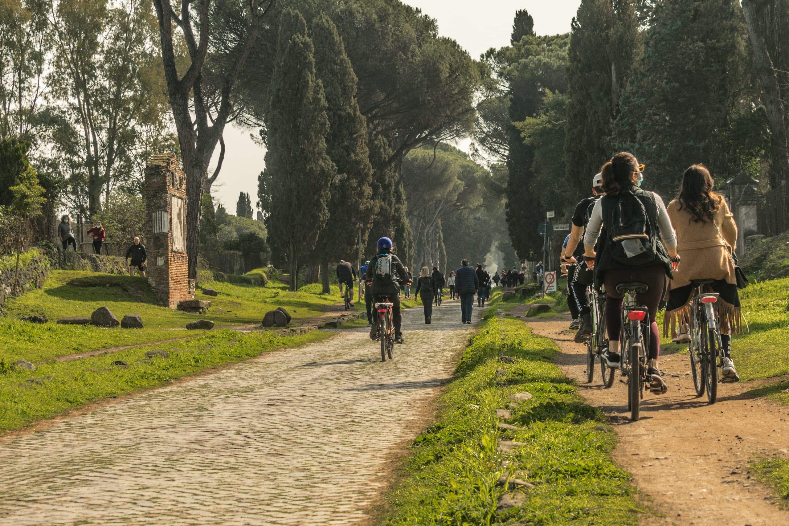 Appia Antica E-BIKE percorso B storico-archeologico