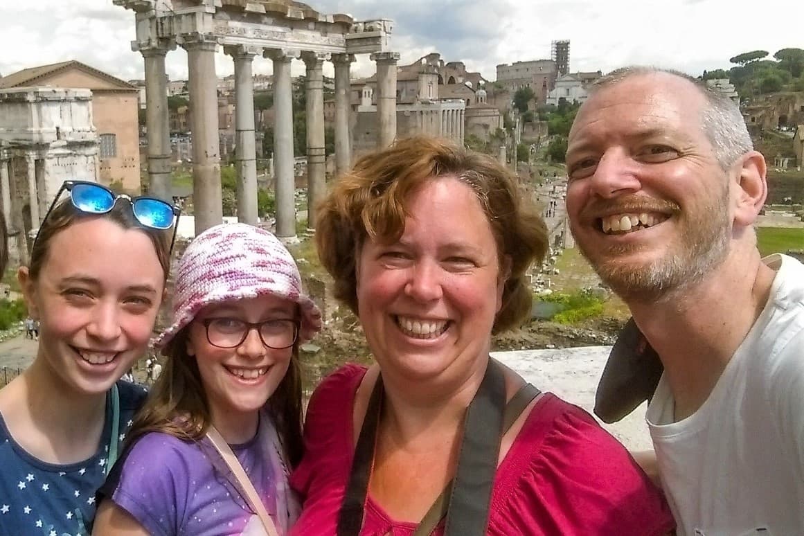 Happy Kids! Family Walking Tour of Rome