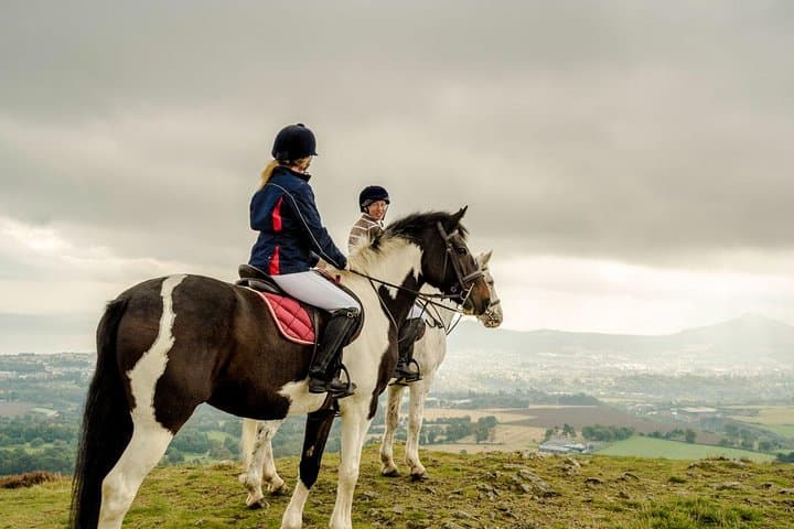 Dublin to Wicklow, Glendalough Small Group Tour with Horse Riding