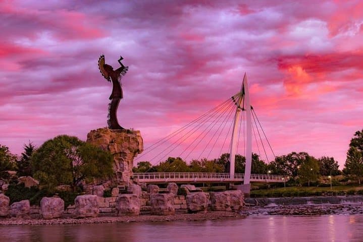 Self Guided Scavenger Hunt: Wichita, To The Arkansas River