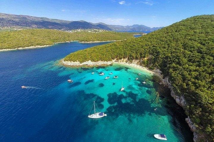 Parga & Sivota Islands Cruise from Corfu