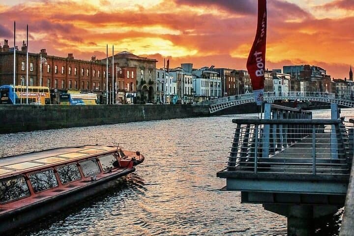 Dublin Sightseeing Cruise on River Liffey with Local Guide