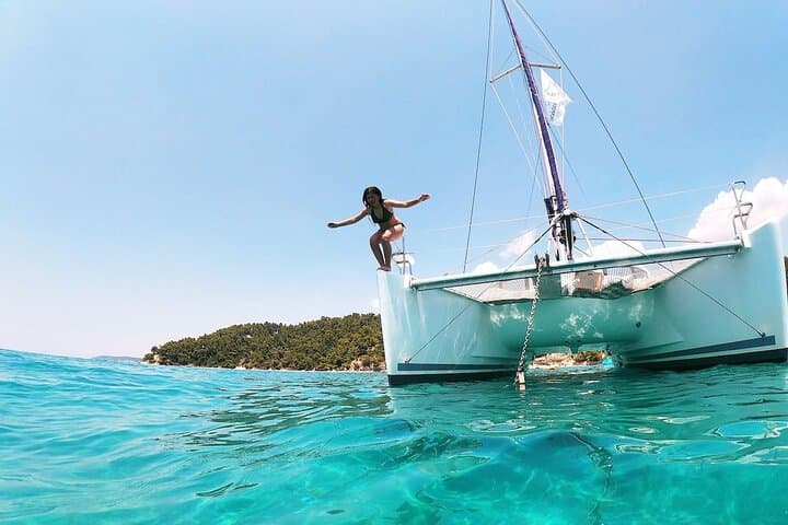 Private Half Day cruise on Catamaran in Corfu