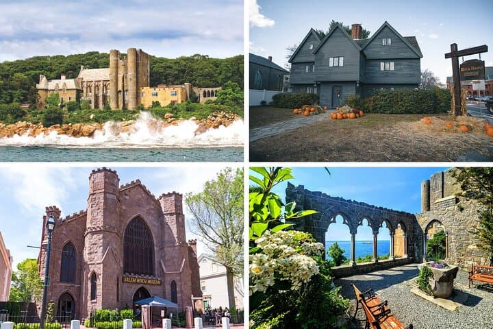 Semiprivate Day Trip from to Salem and Hammond Castle from Boston