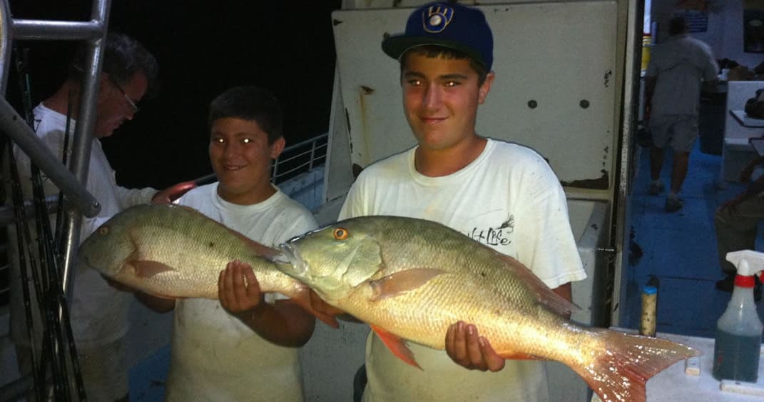 Night Party Boat Fishing