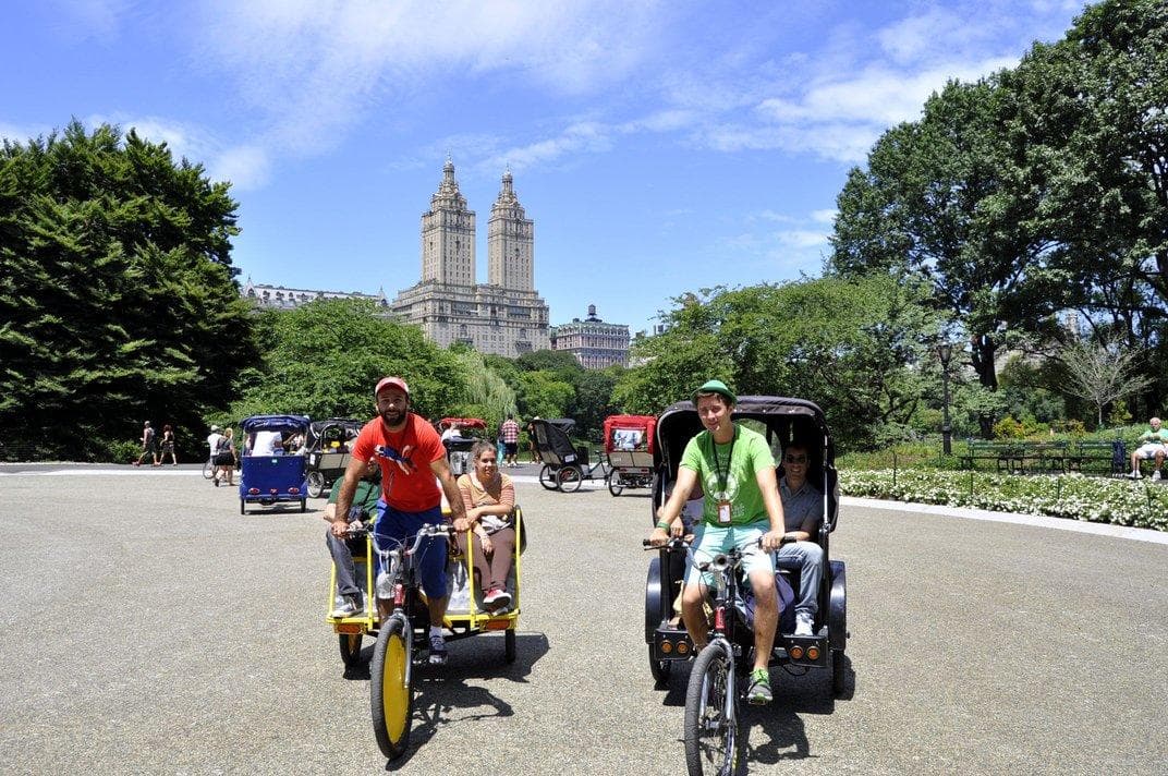 1 Hour Central Park Pedicab Tour