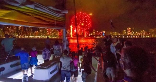Fireworks Sail