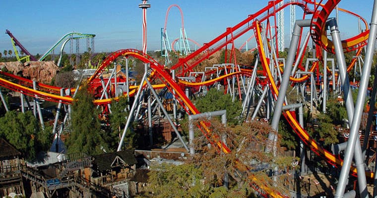 Knott’s Berry Farm Tickets with Roundtrip Hotel Transfers. From Anaheim Resort Hotels