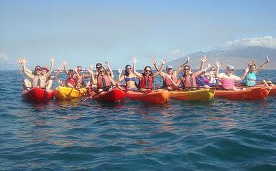 Group Kayak Turtle Tour
