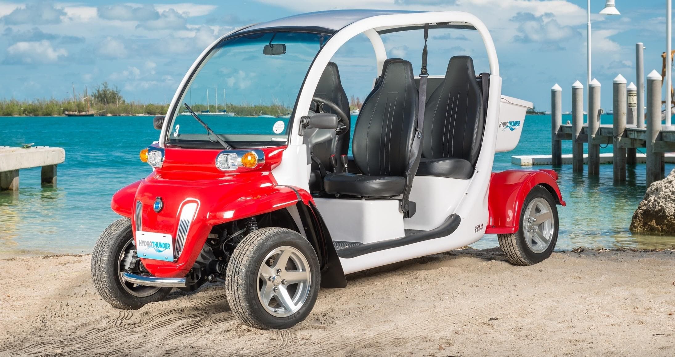 4-passenger Gem Electric Cars