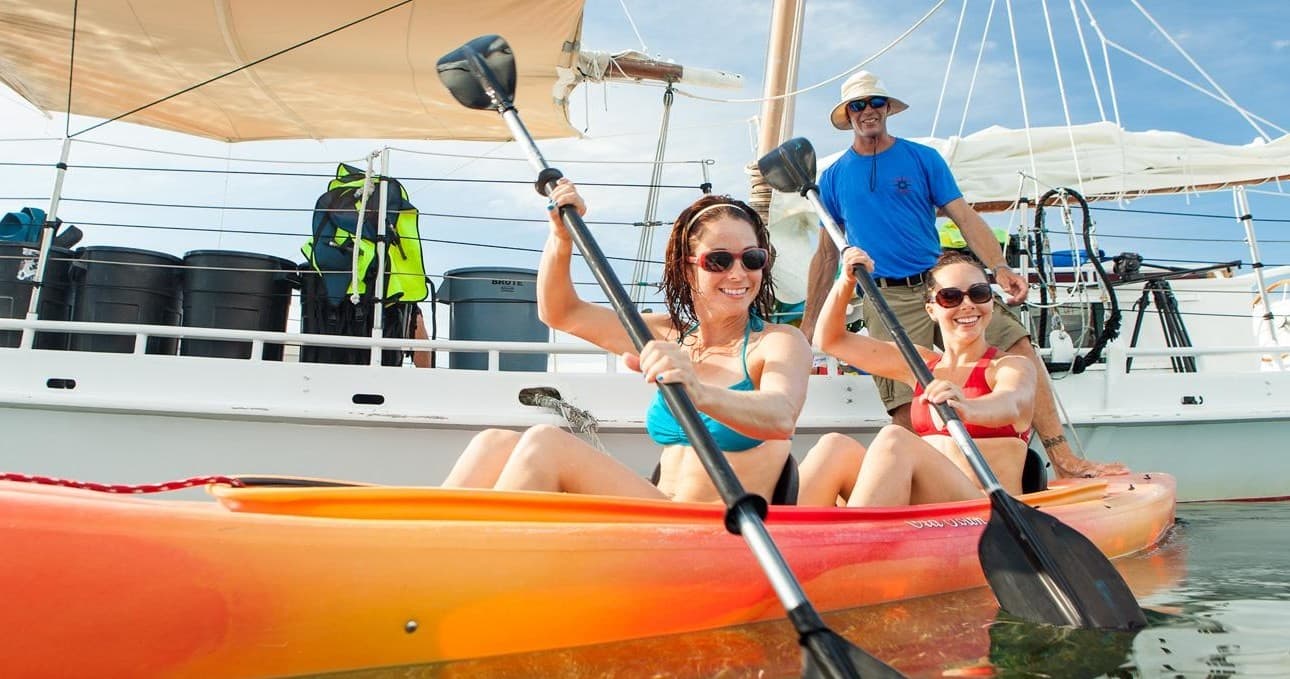 Afternoon Sail, Snorkel, Kayak & Sunset Excursion