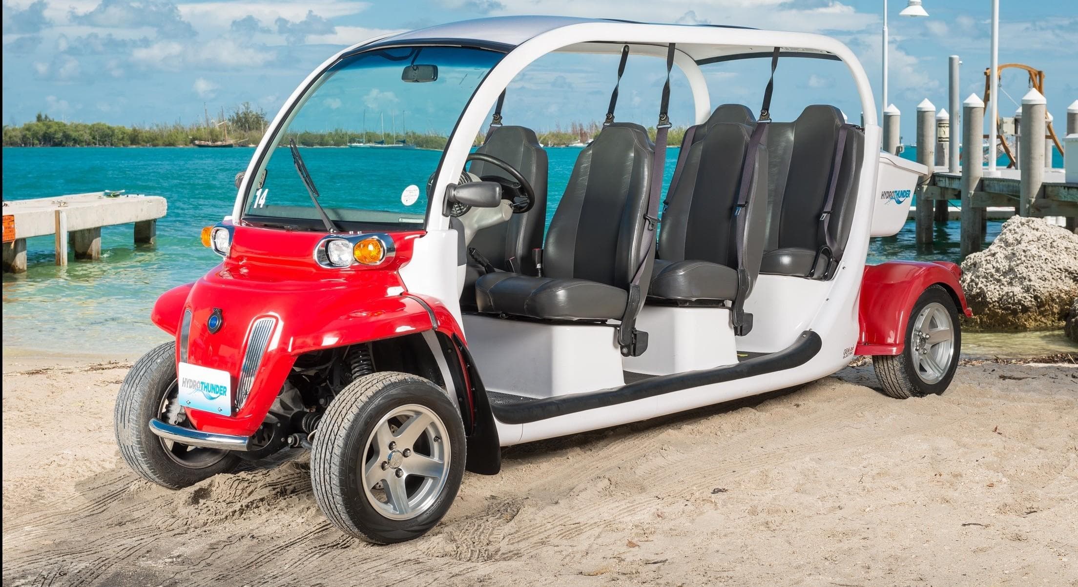 6-passenger Gem Electric Cars