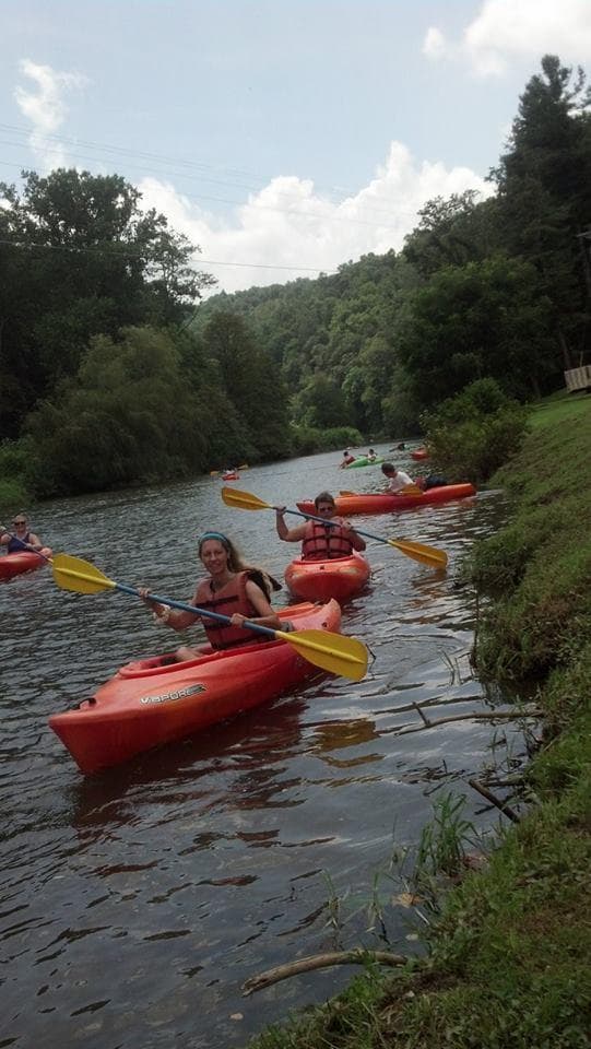 New River Paddling - Todd NC