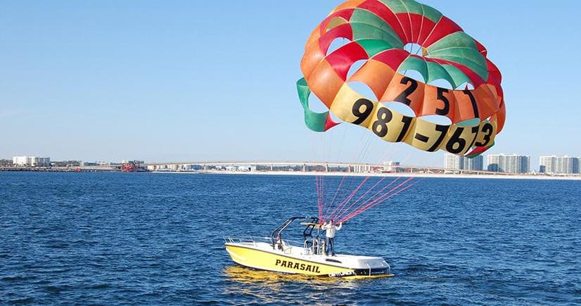 Parasailing - Happy Harbor Marina