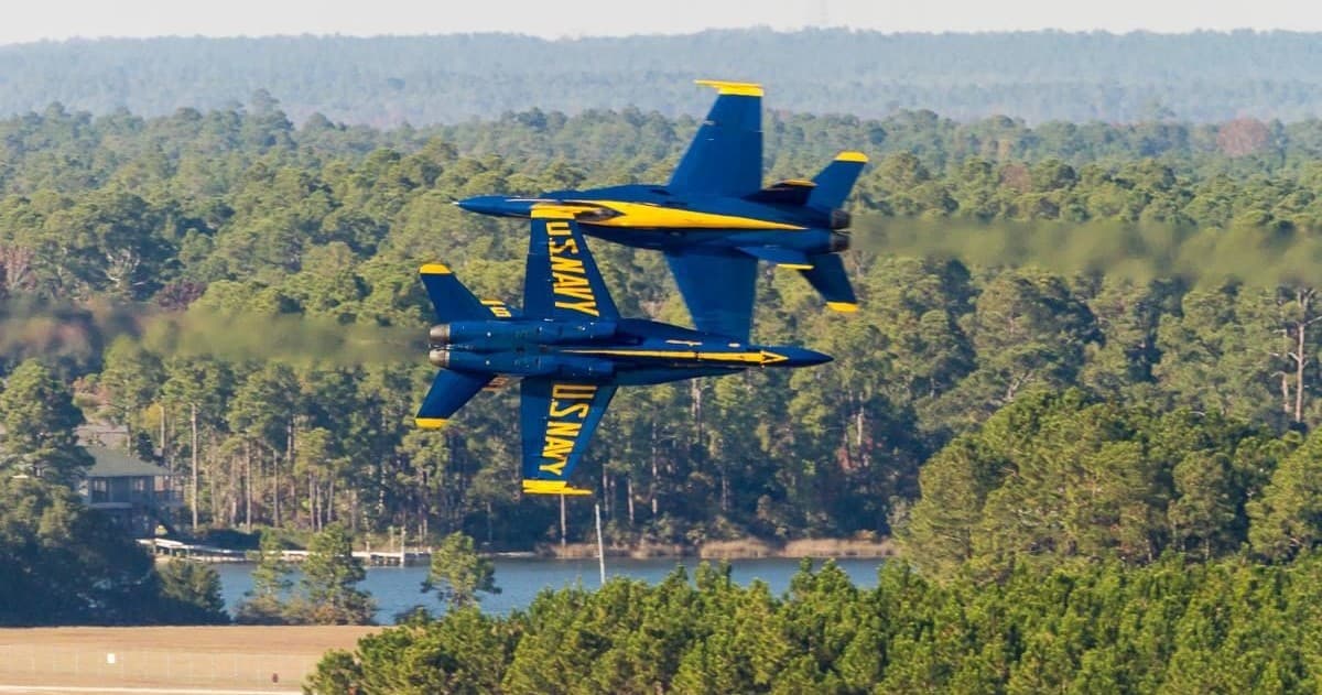 Blue Angels Practice Viewing