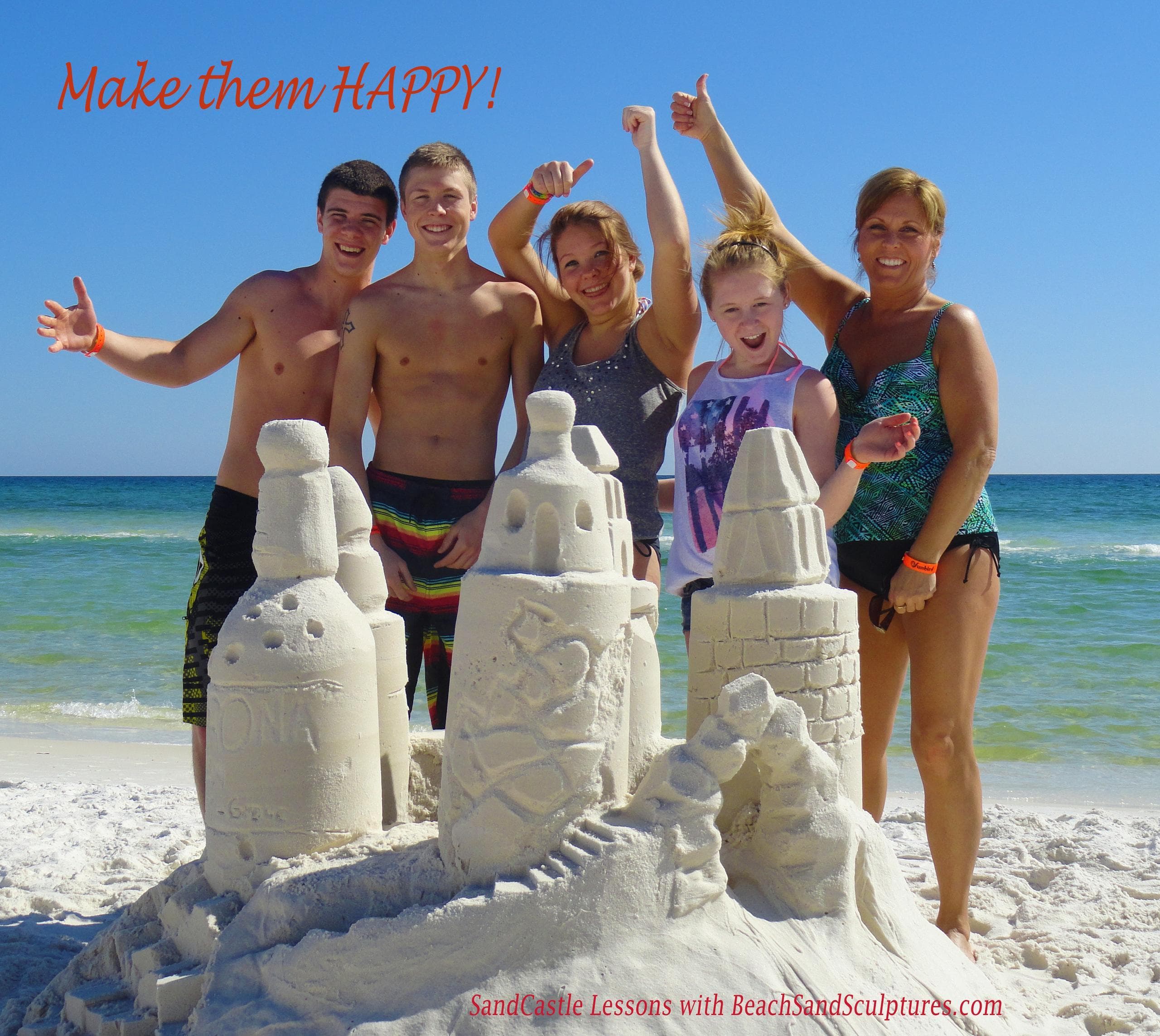SandCastle Lessons 30A Service Area