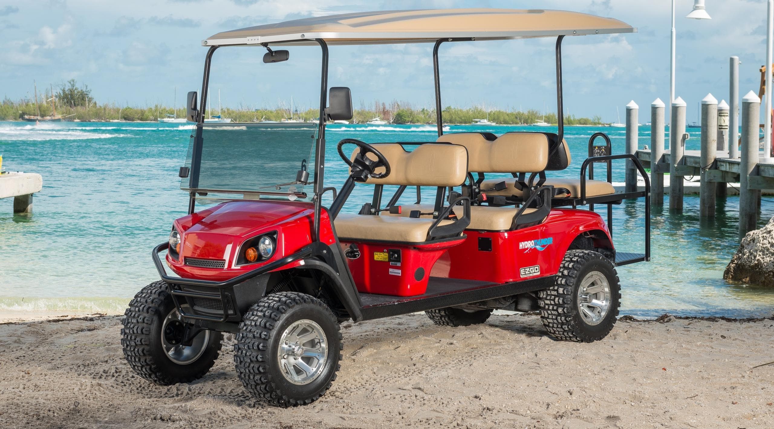 6-passenger EZ-GO Golf Carts