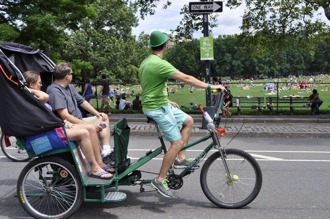 2 Hour Central Park Pedicab Tour